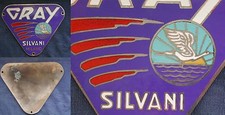 Targa smalti regno usato  Ravenna