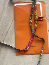 Hermes spaghetti twilly d'occasion  Le Plessis-Trévise