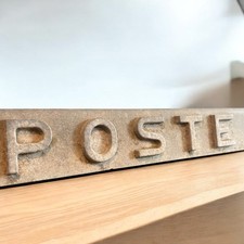 Targa insegna poste usato  Valgreghentino