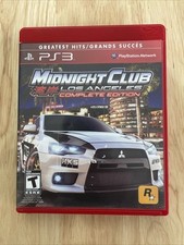 Midnight Club: Los Angeles Complete Edition (PlayStation 3, PS3, 2009) CIB comprar usado  Enviando para Brazil