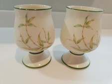 Prinknash pottery goblets for sale  HEATHFIELD