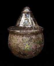 Pyxide verre irise d'occasion  Rousies
