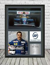 Nigel mansell signed for sale  WALSALL