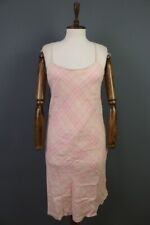 Vestido de verão Burberry rosa Nova Check Bodycon alça linho comprar usado  Enviando para Brazil