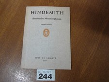 Paul hindemith von for sale  WALTON ON THE NAZE