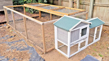 Wooden rabbit guinea for sale  IPSWICH