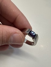 Silberring dunklem lila gebraucht kaufen  Frankfurt am Main