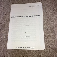 Rhapsody soprano cornet for sale  HORLEY
