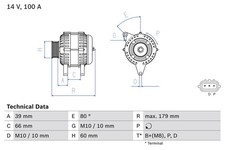 Bosch lichtmaschine generator gebraucht kaufen  Oberlungwitz