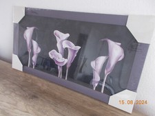 Wandbild fliederfarbener blume gebraucht kaufen  Dresden
