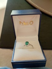zambian emerald ring for sale  CHESTER