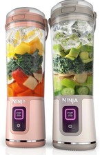Pacote com dois liquidificadores portáteis, sem fio, 18 oz. Vaso, liquidificador pessoal para shakes comprar usado  Enviando para Brazil