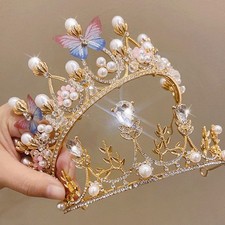 Couronne strass scintillante d'occasion  Expédié en France
