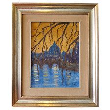 Quadro olio tempera usato  Torino