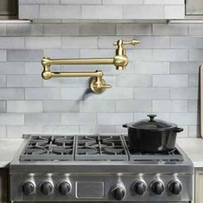 Brushed gold wall for sale  Omaha