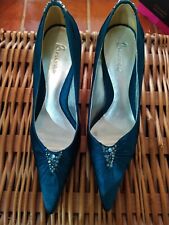 Bourne teal satin for sale  RETFORD