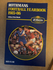 Rothmans football yearbook for sale  LONDON