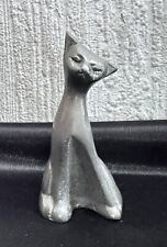 Skulptur katze sitzend gebraucht kaufen  Bebra