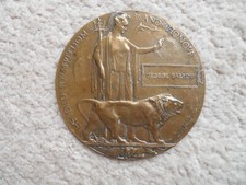 Ww1 plaque dead for sale  UK