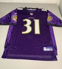 Camiseta esportiva masculina de futebol americano Reebok NFL Baltimore Ravens #31 J. Lewis tamanho M, usado comprar usado  Enviando para Brazil