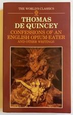 Thomas De Quincey Confesiones de un inglés devorador de opio y otros escritos, 1985 segunda mano  Embacar hacia Mexico