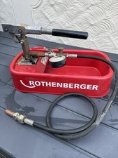Rothenberger rp30 pressure for sale  WICKFORD