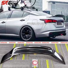 ASA SPOILER TRASEIRA DE FIBRA DE CARBONO REAL PORTA-MALAS DE PATO PARA 2013-2018 NISSAN ALTIMA comprar usado  Enviando para Brazil