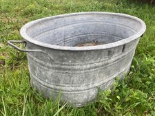 Vintage galvanised zinc for sale  BROADSTAIRS