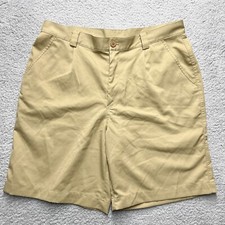 Bermuda plissada Under Armour masculina 34 cáqui bronzeada costura interna 9 comprar usado  Enviando para Brazil
