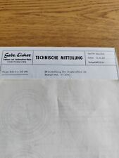 Eicher technische mitteilung gebraucht kaufen  Spraitbach