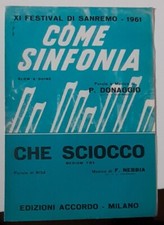 Spartito come sinfonia usato  Milano
