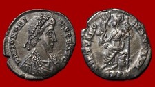 Roman coin honorius d'occasion  Clermont-Ferrand-