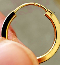 Kleine goldene creolen gebraucht kaufen  Gudensberg