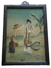 Peinture fixé verre d'occasion  Albi
