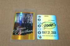Jonas Brothers - 2 x Backstage Pass - Lote # 17 - FRETE GRÁTIS - comprar usado  Enviando para Brazil