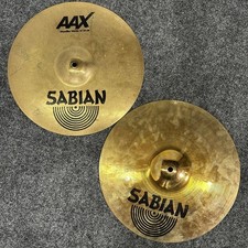 Pratos Sabian AAX Studio Hi Hat usados 14" - Bom comprar usado  Enviando para Brazil