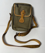 Bolsa tiracolo vintage The Nature Company acabamento em couro lona rara comprar usado  Enviando para Brazil
