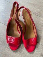 Hobbs red patent for sale  HUDDERSFIELD