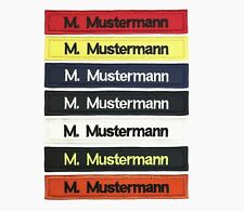 Namensschild gestickt wunschte gebraucht kaufen  Kropp