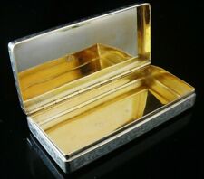 Silver snuff box for sale  FALKIRK