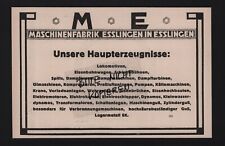Esslingen werbung 1925 gebraucht kaufen  Leipzig