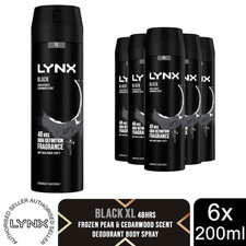 Lynx black 48h for sale  RUGBY