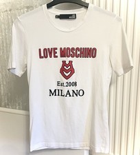 Weißes shirt moschino gebraucht kaufen  Bad Oeynhausen