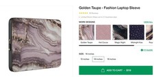 Burga laptop sleeve for sale  North Hills