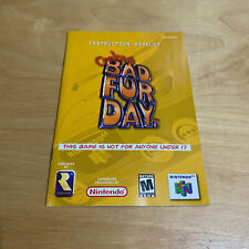 Nintendo n64 instruction for sale  WHITSTABLE