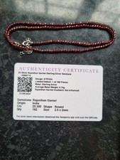 Rajasthan garnet sterling for sale  NEWPORT