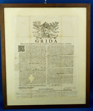 Grida del 1700 usato  Roma