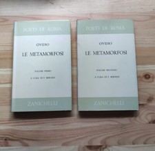 Ovidio metamorfosi zanichelli usato  Italia