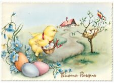 Cartolina vintage buona usato  Italia