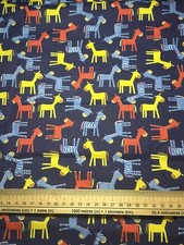 Zebra horse polycotton for sale  IPSWICH